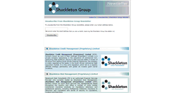 Desktop Screenshot of newsletter.shackletonrisk.co.za